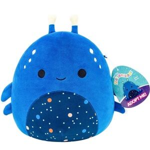 NWT Squishmallows Space Whale Blue Plush Toy